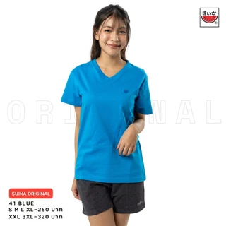 เสื้อแตงโม (SUIKA) - เสื้อแตงโม ORIGINAL T-SHIRTS คอวีกลุ่ม สี 38 41 42 59 71 62