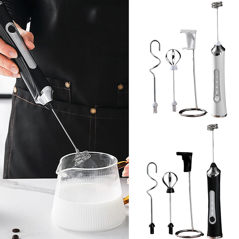 เครื่องตีฟองนมไฟฟ้า ยูเอสบี เครื่องตีไข่ เครื่องผสมครีมกาแฟ เครื่องปั่นเครื่องชงกาแฟ เครื่องโฟมนม