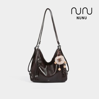 NUNU Josie Bag - Women Fashion  Backpack Multiple Bag PU Leather Free Keychain Beg Tangan Wanita Selempang Kulit PU