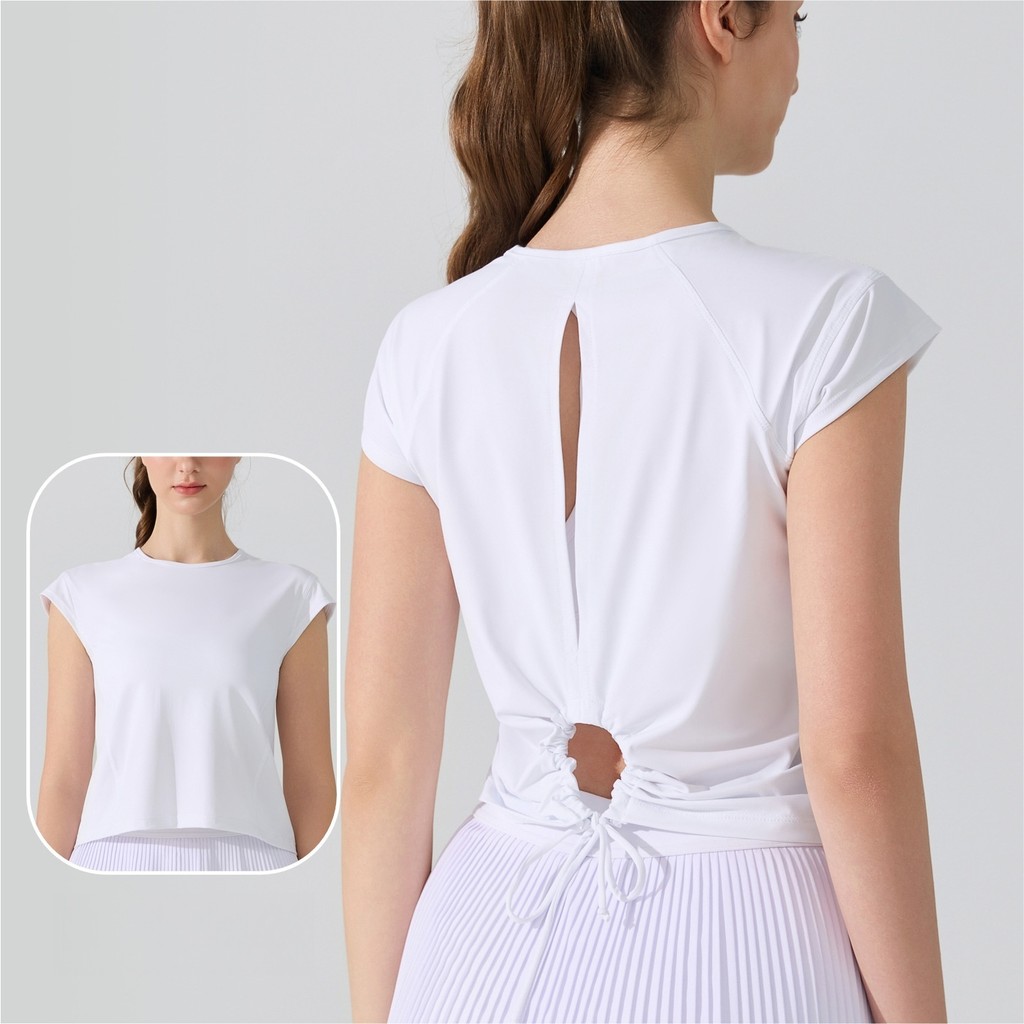 L.CIRCLE Yoga Sport Top เสื้อกล้ามดีไซน์เปิด ราคา ถูกที่สุด ดีลบีเคเค แกลเลอรีภาพที่ 5
