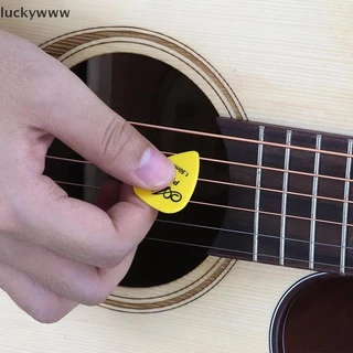 Luckywww 12/20/50 ชิ้นกีตาร์ Pick กีตาร์ไฟฟ้า Pick Acoustic Music Picks Plectrum เครื่องมืออุปกรณ์เสริมความหนาผสมกีตาร์ well
