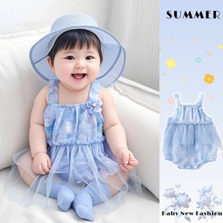 ฤดูร้อนใหม่เสื้อผ้าเด็กเด็กสาว สายรัด ผ้ากอซผายลมเสื้อผ้าบอด…