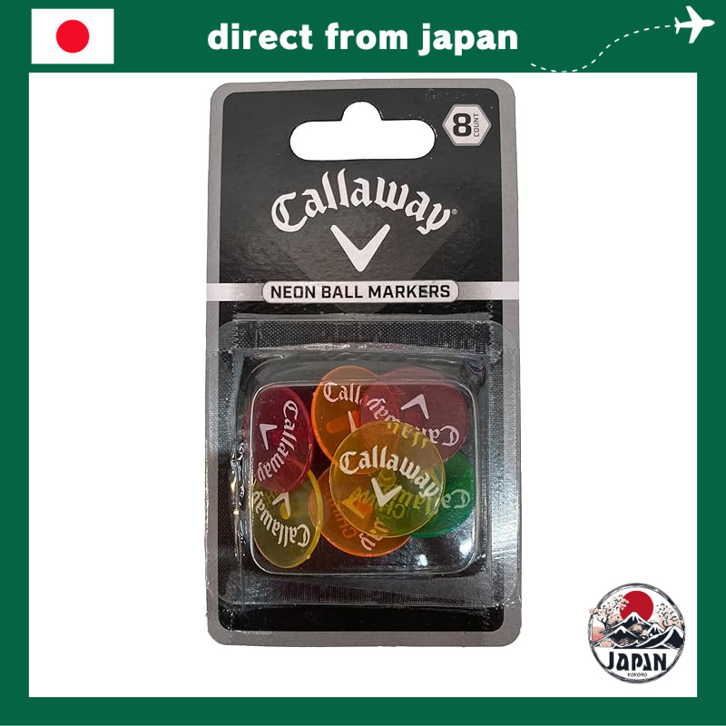 Callaway Golf Marker Neon Plastic Set of 8