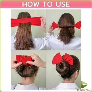 KP ลวดมัดผม ที่ติดผม แกนมวยผม DIY จัดแต่งทรงผม Curly hair band