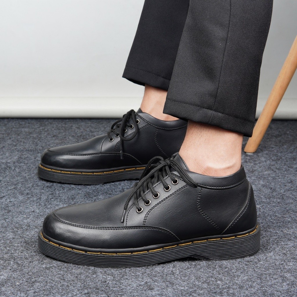 D6 Dr.Martens Dm Middle รองเท้าผู้ชายและผู้หญิง | High Dokmar Boots Official ทํางาน ไซส์ 36-44