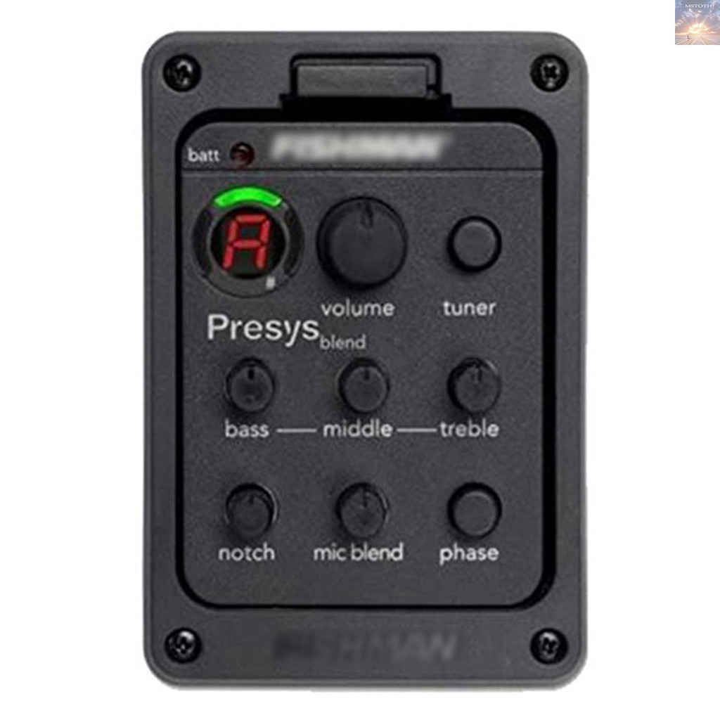 [COD] 301 Presys Blend Preamp กีต้าร์โปร่ง Equalizer Tuner Pickup