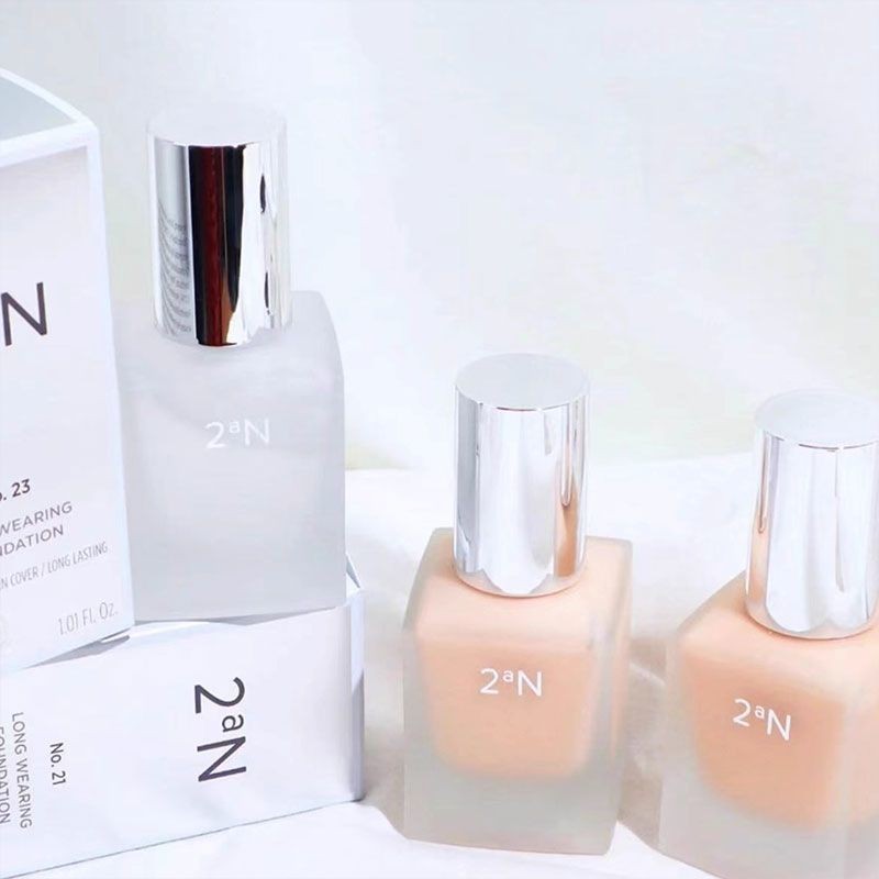 เกาหลี เกาหลี 2an Liquid Foundation แต่งหน้า Primer ครีมผิว Light Moisturizing คอนซีลเลอร์ Natural F