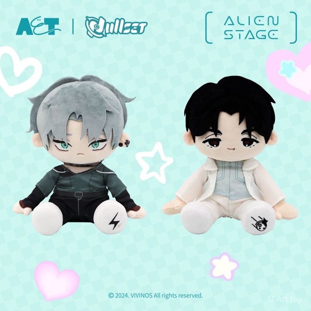 【พร้อมส่ง】alien stage การ์ด ตุ๊กตา plush doll photocard cosplay sua alien stage gaf ivan luka blind 