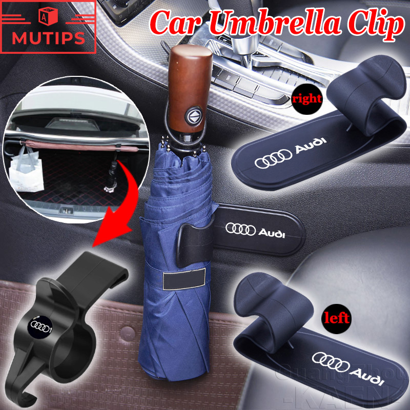 Audi รถร่มตะขอ ที่เก็บร่มในรถ ผู้ถือร่มท้ายรถ กรอบการจัดเก็บ อุปกรณ์เสริม สําหรับรถยนต์ สำหรับ A3 8l