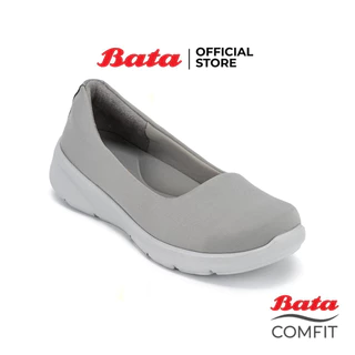 Bata บาจา Comfit รองเท้าเพื่อสุขภาพแบบสวม รองรับน้ำหนักเท้า สำหรับผู้หญิง สีเทา 5012161 สีดำ 5016161