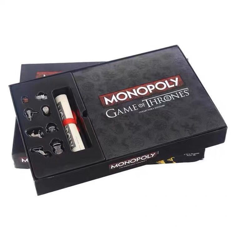 ความยาวคลื่น Monopoly Game of Thrones Monopoly Game of Thrones เกมกระดานภาษาอังกฤษ
