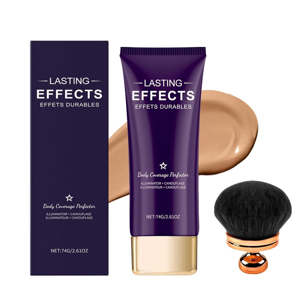 Body Coverage Perfector, Waterproof Leg & Body Makeup, Tattoo Cover Up Makeup, Leg Makeup Concealer,