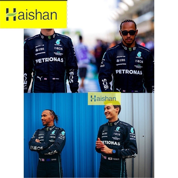 (haishan01)2025 ชุดแข่ง F1 ใหม่ล่าสุด + APX GP ทีม F1 Jersey + ฤดูร้อนผู้ชายและผู้หญิงเสื้อยืดแขนสั้