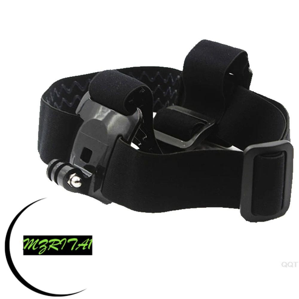 MARITA1 เข็มขัดแบบคาดศีรษะกล้อง, สายรัดหัวกล้อง Anti-slip Head Strap Mount, Terylene Soft Elastic Ca