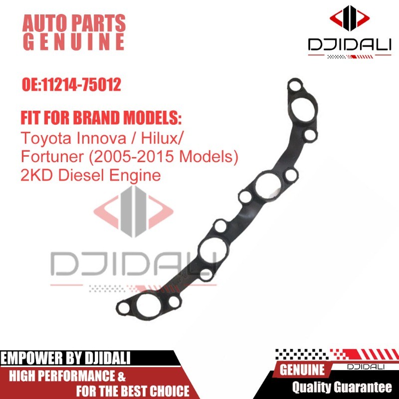 HEAD GASKET สําหรับ TOYOTA 2KD ENGINE INNOVA HILUX FORTUNER 2005-2015 11214-75012 คุณภาพสูง CYLINDER