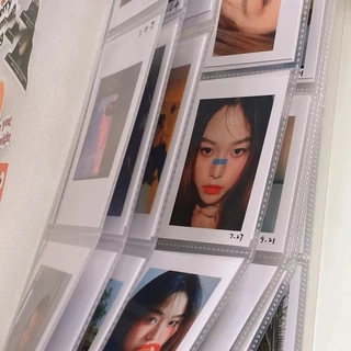 120/240กริด อัลบั้มรูปโพลารอยด์ 3 นิ้ว ที่เก็บภาพ โปสการ์ด ตั๋วหนัง การ์ดอัลบั้ม อัลบั้ม รัก ถั่ว ที่ระลึก การ์ดขนาดเล็ก