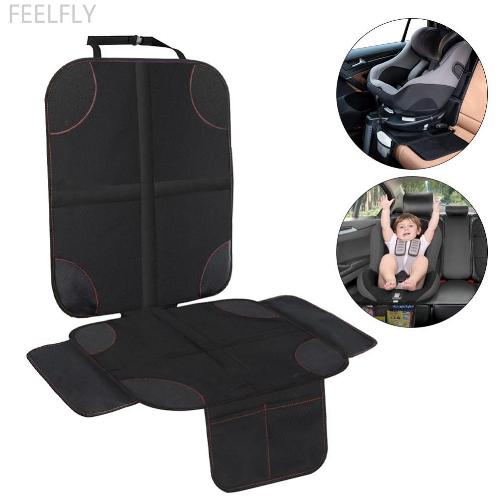 FEELFLY Universal Car เบาะนั่งนิรภัยสําหรับเด็ก Anti-Slip Mat Pads กันน้ํา Anti-Scratch รถที่นั่งฝาค