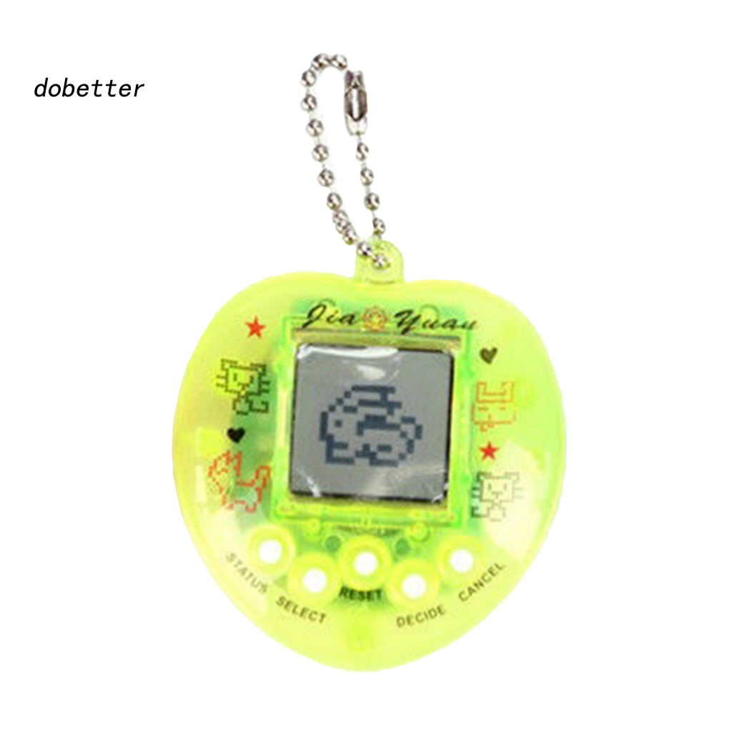 <Dobetter> Key Chain Virtual Cyber Pet Toy Unisex