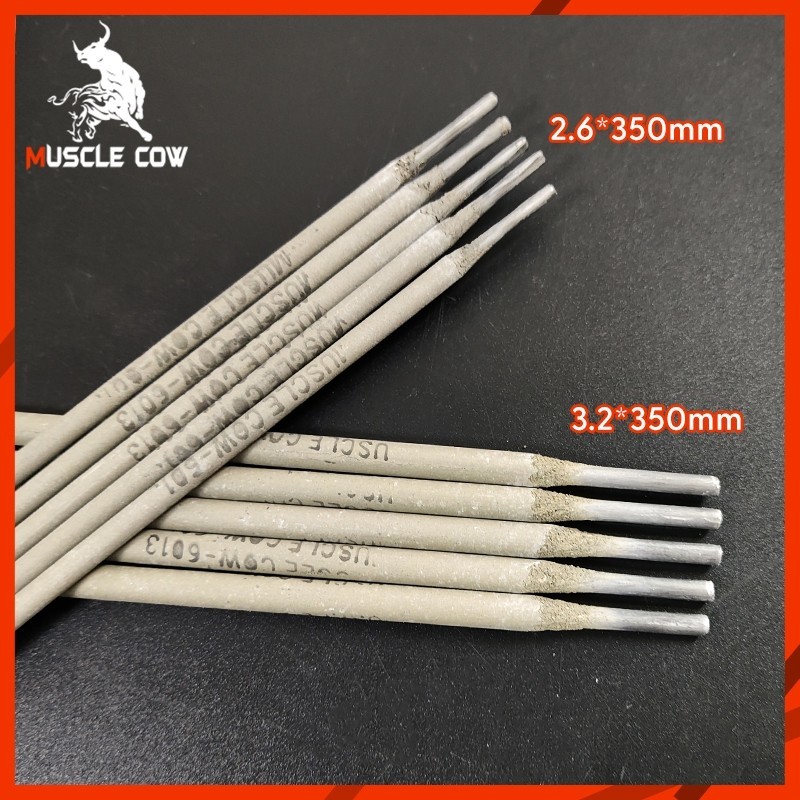 MUSCLE COW ลวดเชื่อมเหล็กเหนียว 2.6/3.2 x 350 มม. 1 กก. เชื่อมง่าย - รูปที่ 3