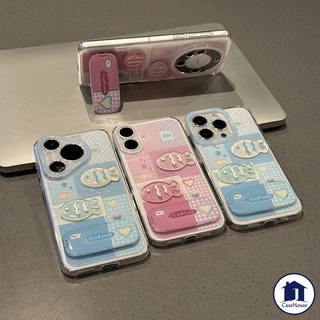 เคสซอฟต์เข้ากันได้กับขาตั้งกระจกปลาน่ารัก VIVO Y19S Y04 Y03 Y28 Y29 Y21s Y17s Y21 Y22 Y36 Y12i Y11 Y20 Y02 Y27 Y17 Y16
