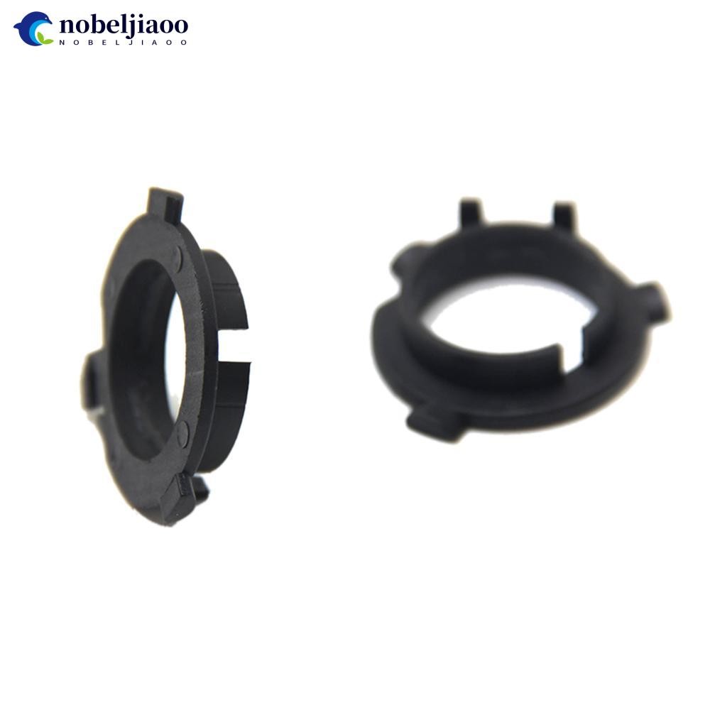 NOBELJIAOO 2 ชิ้น H7 LED ฐานอะแดปเตอร์ไฟหน้า Fit สําหรับ Hyundai Veloster หลอดไฟสําหรับ KIA K4 K5 So