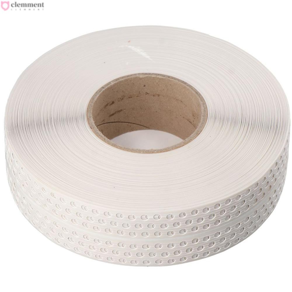 CLEMMENT กาวในตัว, PVC 2" x 132' Drywall Joint Tape, Ceiling อเนกประสงค์ Wall Crack บรรจุ
