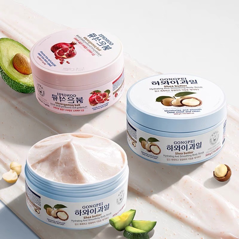 Preferred#Scrub Cream Body Tender Whitening Pomegranate Whole Body Cleansing Chicken Skin Exfoliatin