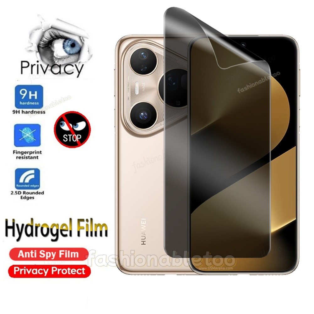 สําหรับ Pura80 Anti-spy Hydrogel ฟิล์มสําหรับ Huawei Pura 80 pro plus 80 Ultra 80pro + 80proplus 80U