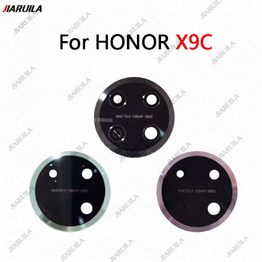 เลนส์กล้องด้านหลังสําหรับ Honor X9C 5G BRP-NX1 ฝาครอบกล้องเปลี่ยน + สติกเกอร์กาว
