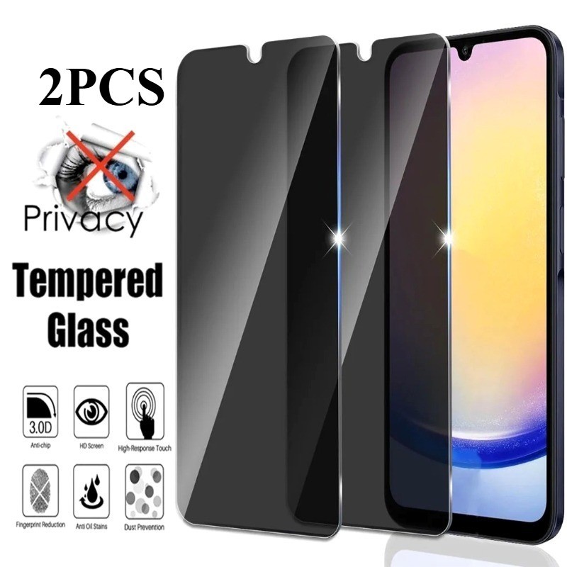 ป้องกันการระเบิด 2 ชิ้น‌ กระจกนิรภัยสําหรับ Oukitel WP52 WP50 WP39 WP38 HD และ Anti Spy ความเป็นส่วน