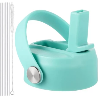 Hydro Flask FlexSip Lid – ด้ามจับซิลิโคนแบบพับได้และท่อรั่ว Combo สําหรับขวดปากกว้าง (12oz/16oz/20oz/32oz/40oz/64oz)