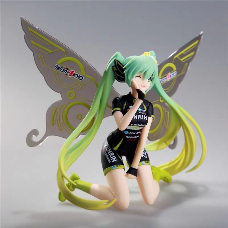 คอลเลกชันฟิกเกอร์อนิเมะ: ตุ๊กตาและเคสรูปปั้น Hatsune Miku Widget