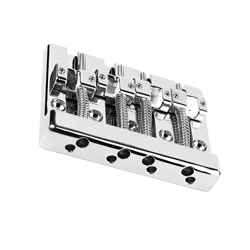 CH Precisions Bass Bridge 0 75 นิ้ว String Spacing String Instruments Part สําหรับโทนกลมหนาและติดตั้