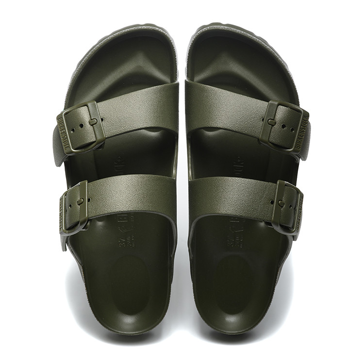 Birken&stock EVA รองเท้าแตะชายหาด Double Button Florida 36-46(4 สี)สีขาวเทา - รูปที่ 5