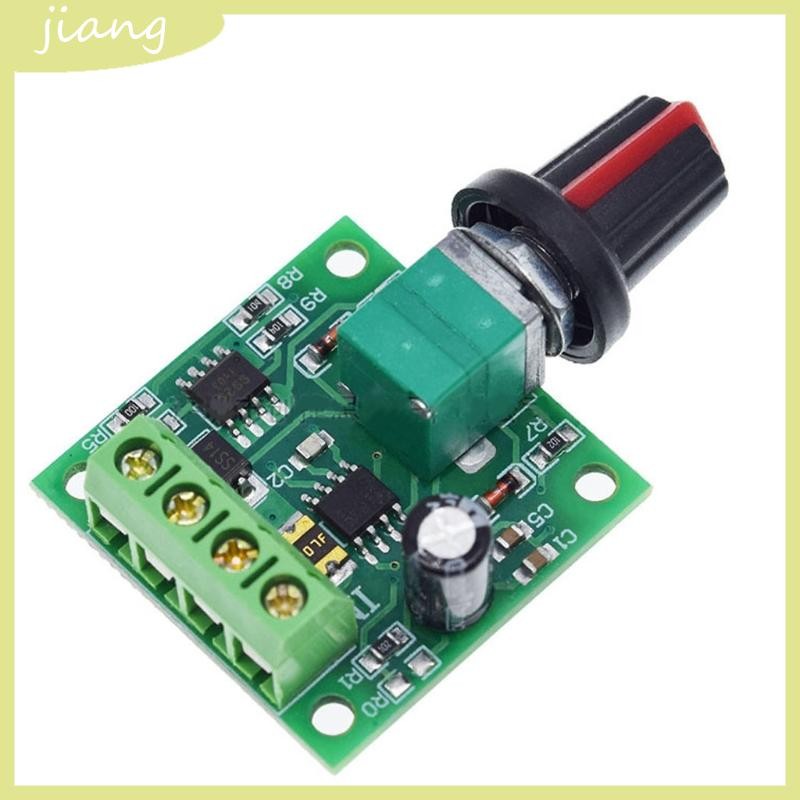 JN 1 8V-12V 2A โปรแกรมปรับได้สําหรับ DC มอเตอร์ควบคุมความเร็ว PWM ควบคุม