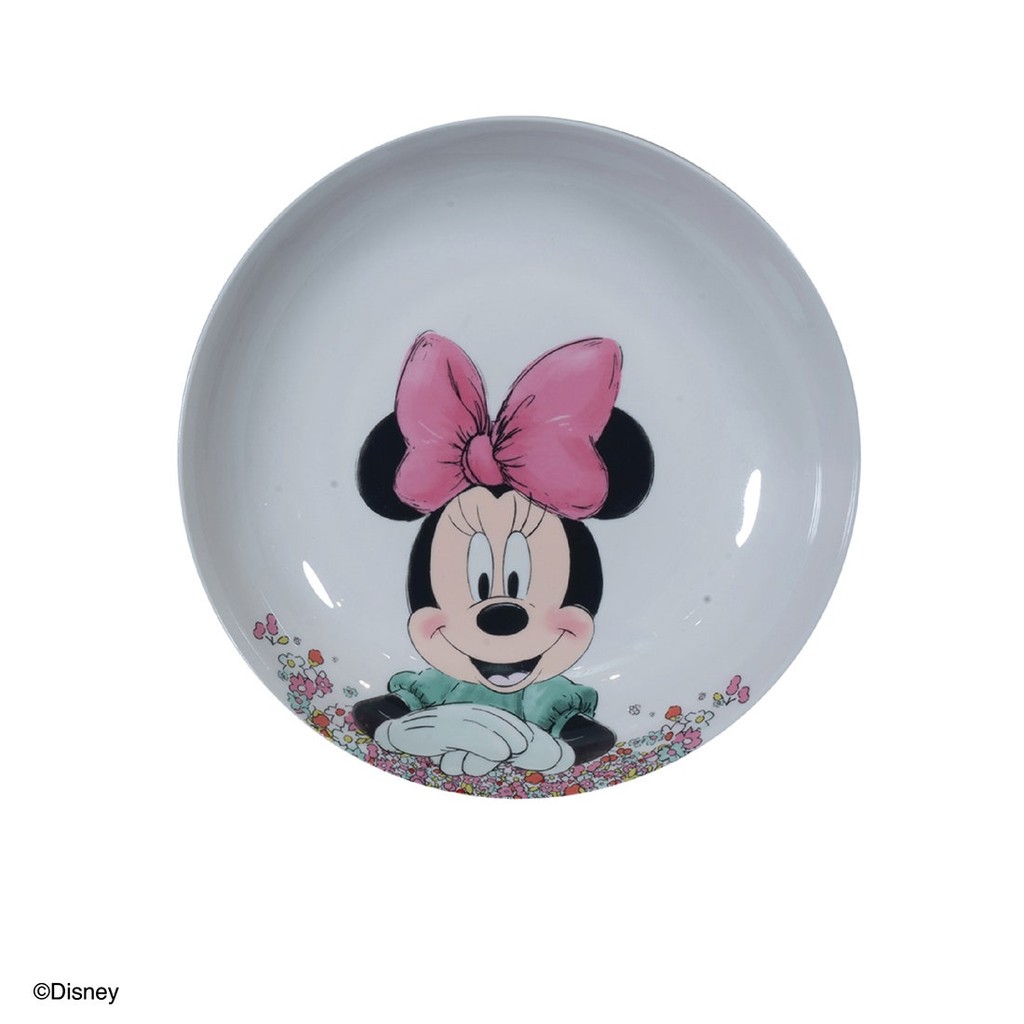SB Design Square จานเซรามิค DISNEY รุ่น MICKEY-MINNIE#FGPL92262RPD58 (20x20x4 ซม.)  แบรนด์ DISNEYHOM