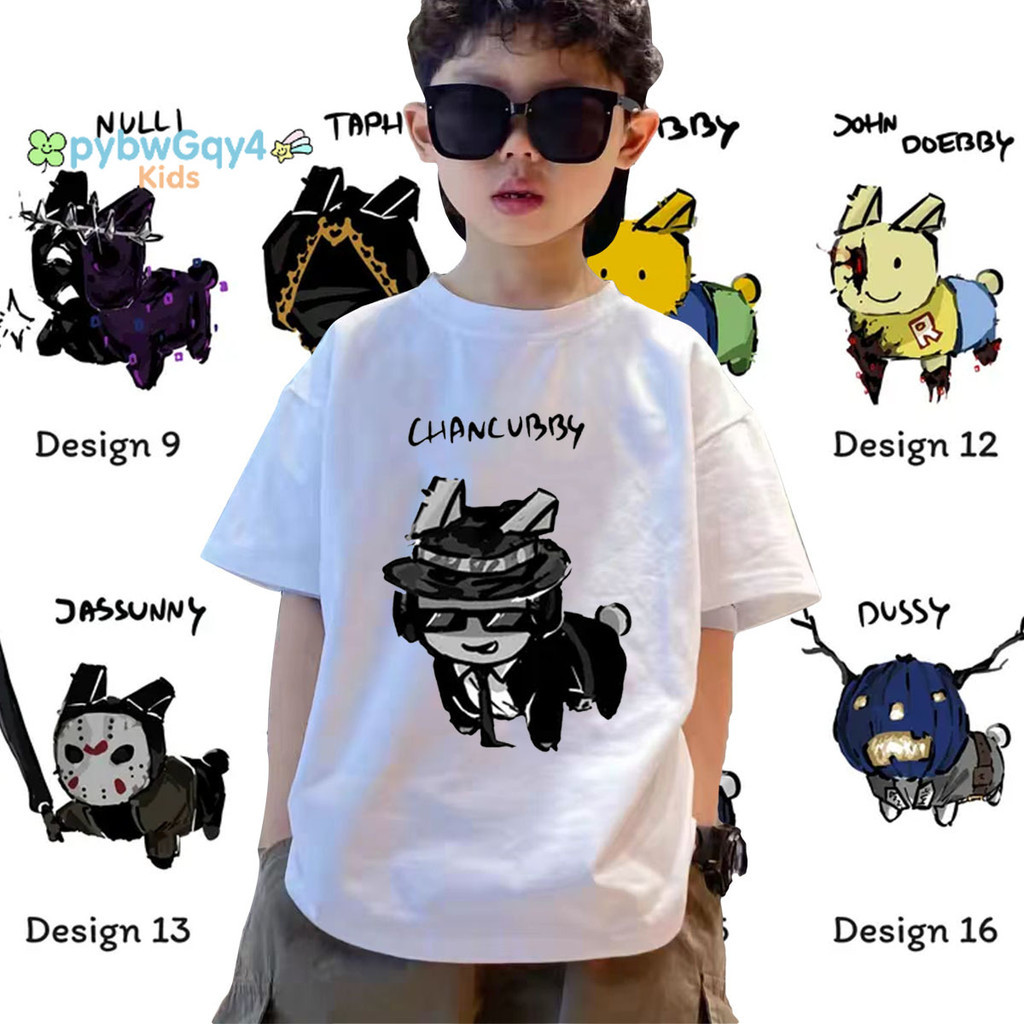เสื้อยืดเด็ก Roblox c00lkidd - Shedletsky Blame John - Gubby - Forsaken Two Time - Roblox Children's