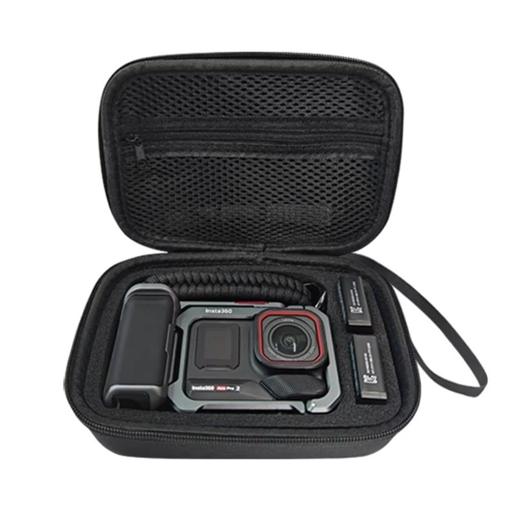 THETEAI กระเป๋าเก็บ, สําหรับ Insta360 Ace 2/1 Xplorer Grip EVA กระเป๋าถือ, น้ําหนักเบา Shock Resistance Xplorer Grip Fall Protection StreetPhoto ชุดกระเป๋าเดินทางใช้ ราคา ถูกที่สุด ดีลบีเคเค แกลเลอรีภาพที่ 7