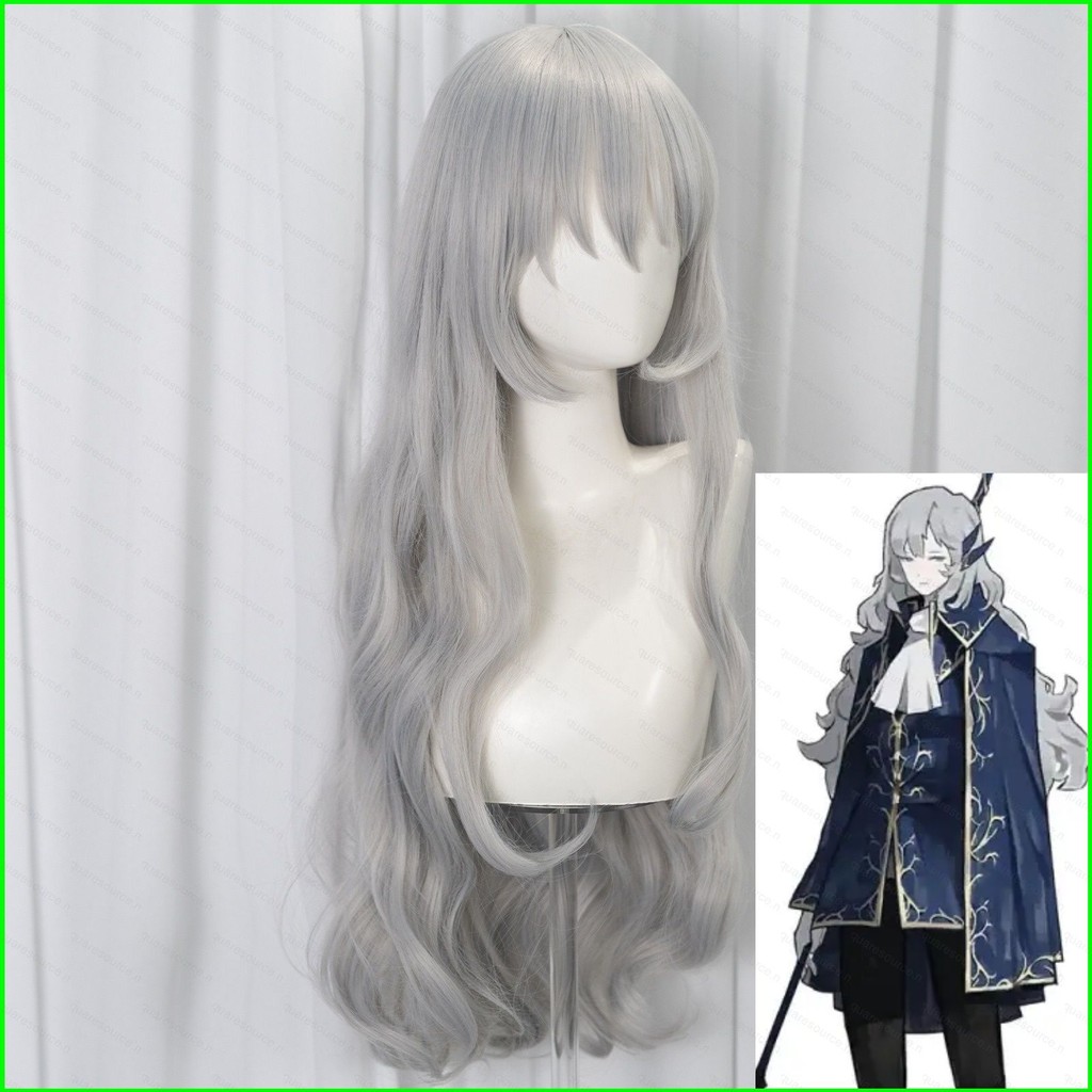 วิกคอสเพลย์อนิเมะสําหรับปาร์ตี้ฮาโลวีน รุ่น QS1 Library Of Ruina Argaria