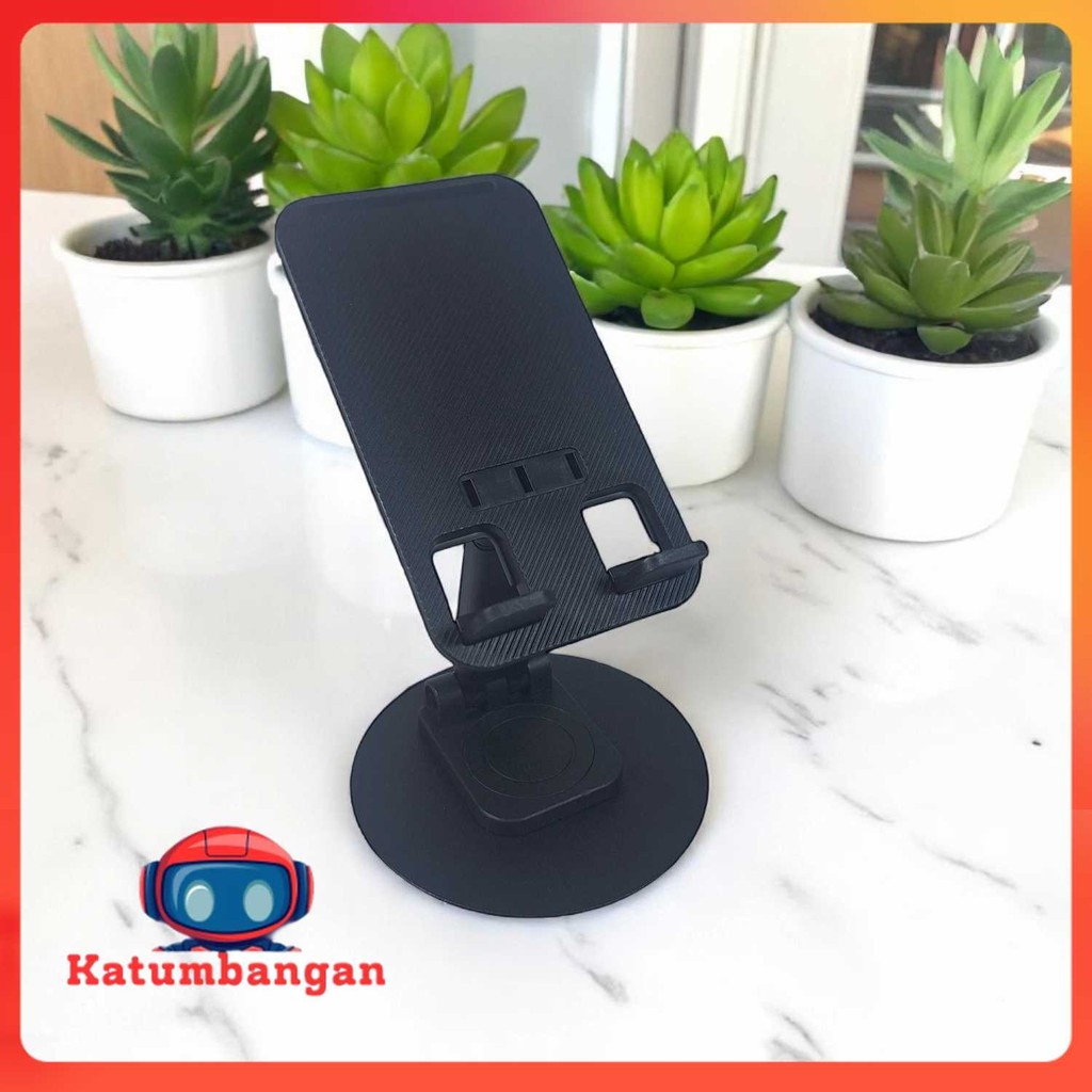 LinQi ที่วางสมาร์ทโฟนอเนกประสงค์แบบพับได้หมุนได้ 360 - LQ03