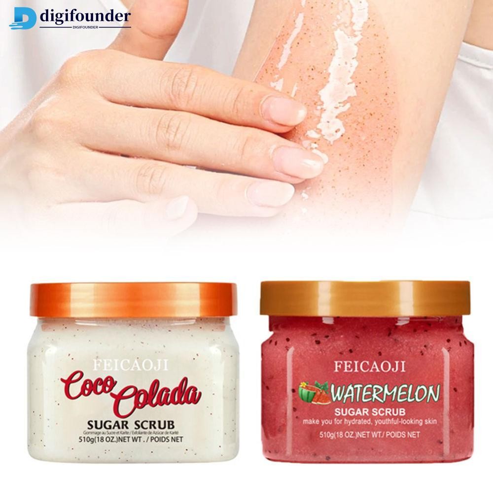 DIGIFOUNDER Coconut Body Skin Moisturizing Scrub Brightening and Exfoliating Exfoliating Chicken Ski