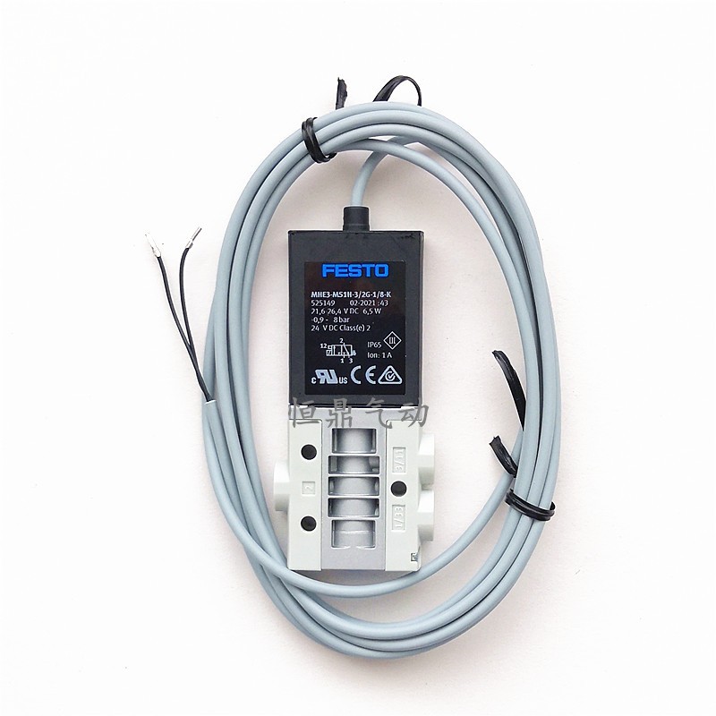 โซลินอยด์วาล์วนิวเมติกเยอรมัน VUVG-LK14-M52-AT-G18-1R8L-S 8042567 ขายสต็อกพร้อม