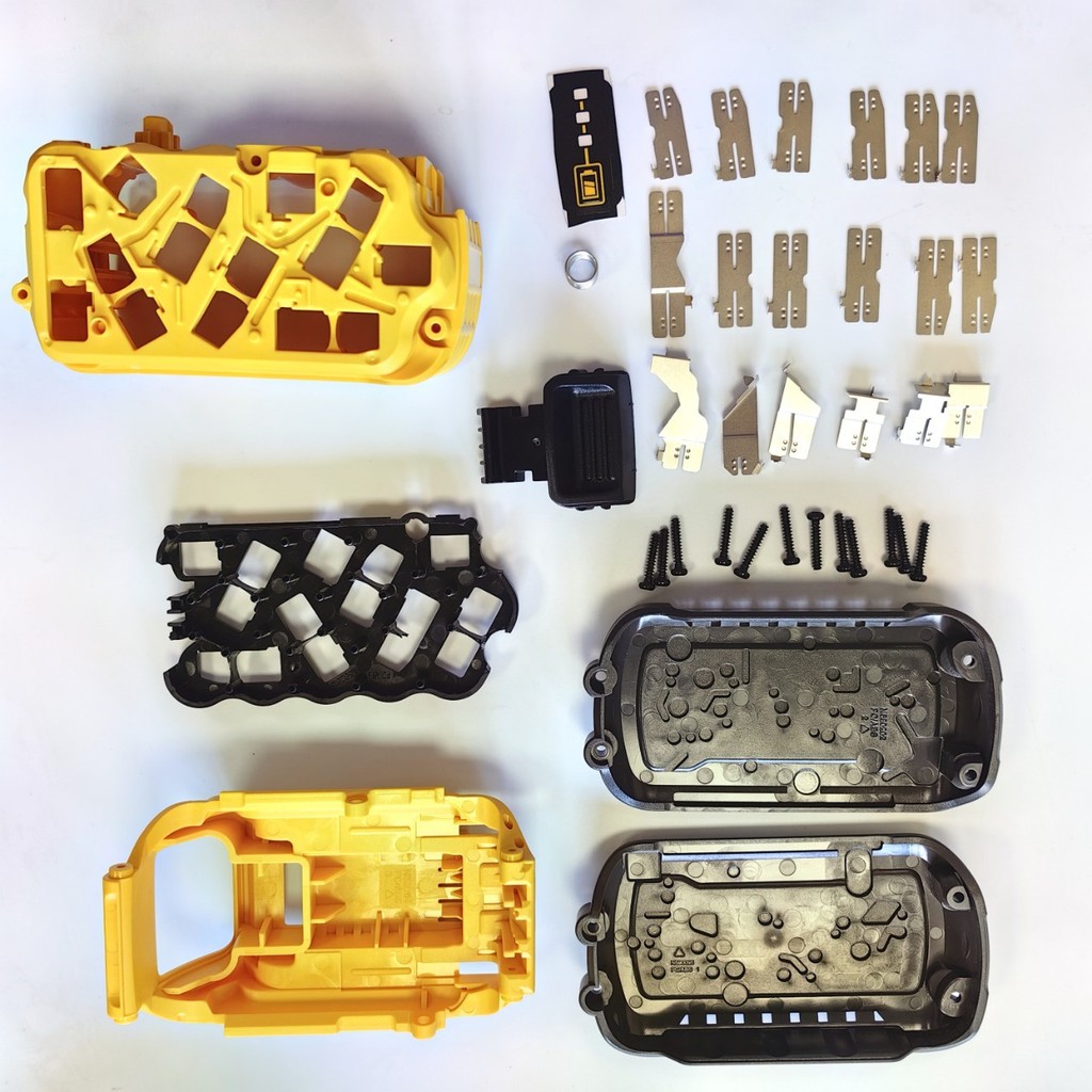 DCB606 Shell เหมาะสําหรับ Dewalt Dewalt Sleeve 60V เครื่องมือแบตเตอรี่เปลือก 15 Cores 18650 ชาร์จ