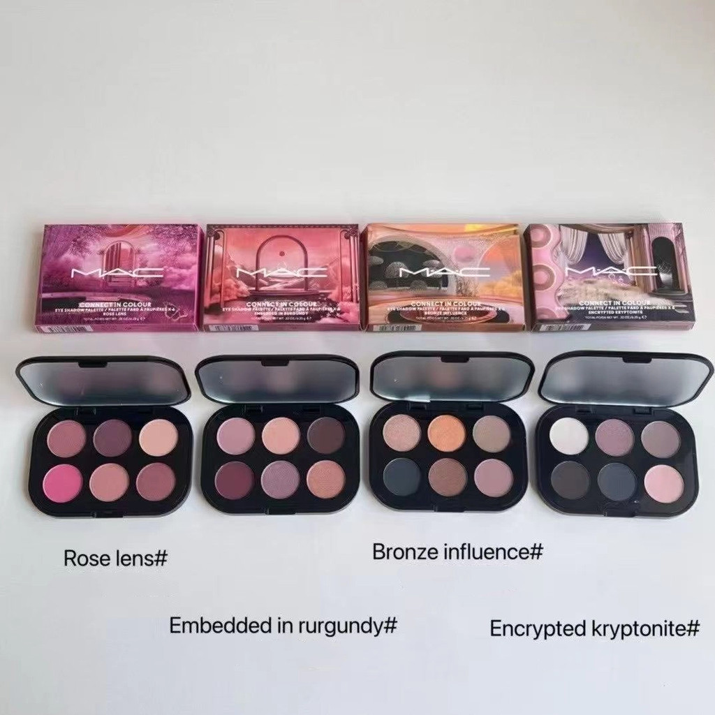 Mac Connect in Color Eyeshadow Palette Rose Lens 6.25g Matte