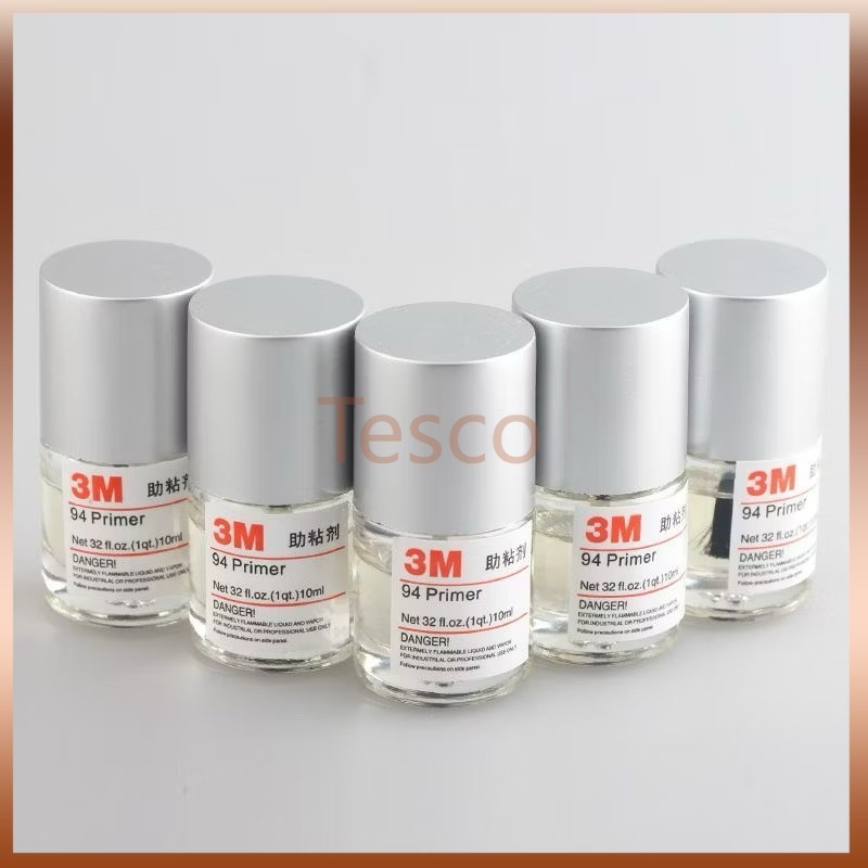 Tesco 10ml 3M Primer 94 แท้ น้ำยาไพรเมอร์ ช่วยประสานกาว2หน้าให้ติดแน่นยิ่งขึ้นกว่าเดิม ไม่ทำลายสีรถ