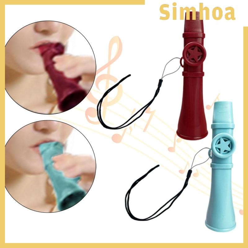 [SIMHOA] Kazoo อัพเกรด Kazoo Flute รองรับแบบพกพา น้ําหนักเบา สี Kazoo Kazoos