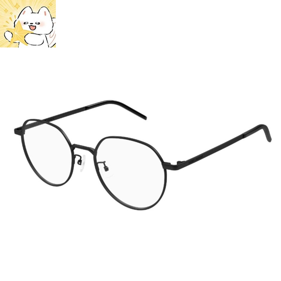 กรอบแว่นตา YSL  รุ่น SL 647/F 001 SIZE 52 MM. (BLACK-BLACK-TRANSPARENT)