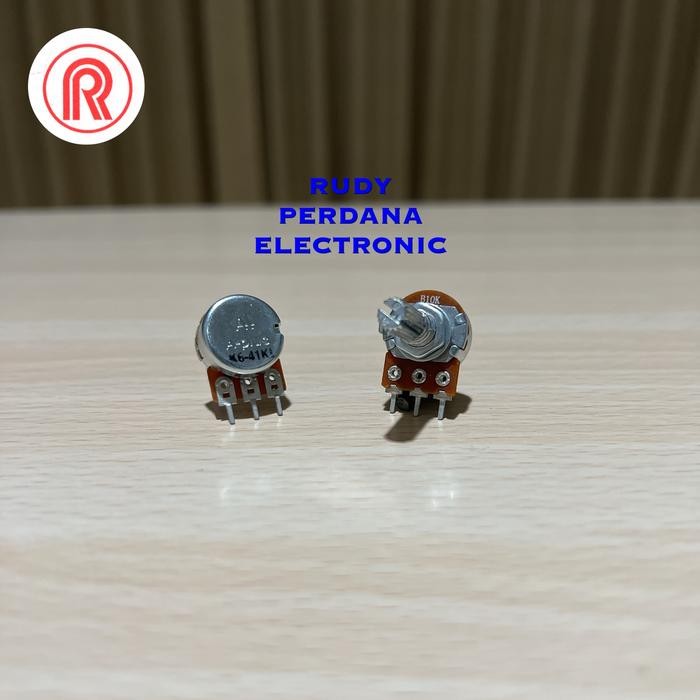 ZL99 POTENSIO 10K 10K OHM Ω MONO ROTARY CLICK A-PLUS APLUS ALPHA