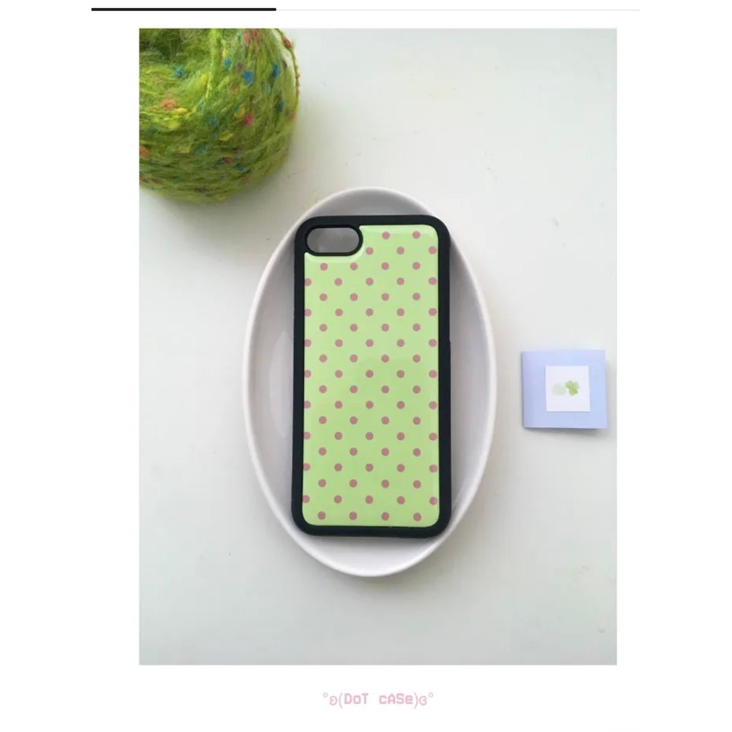 Ins Ouni สไตล์เดียวกันสไตล์เกาหลี Niche โบราณ Retro Polka Dot องค์ประกอบ Girly กันลื่นเหมาะสําหรับ iphone16pro/15promax เคสป้องกัน Apple 13/14 เคสโทรศัพท์ เคสป้องกัน iPhone12/11 กรณี ราคา ถูกที่สุด ดีลบีเคเค แกลเลอรีภาพที่ 6