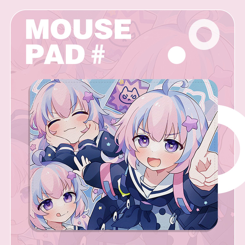 แผ่นรองเมาส์ Blue Archive Uzawa Reisa อุปกรณ์เสริมคอมพิวเตอร์ FJTPD7002 250820